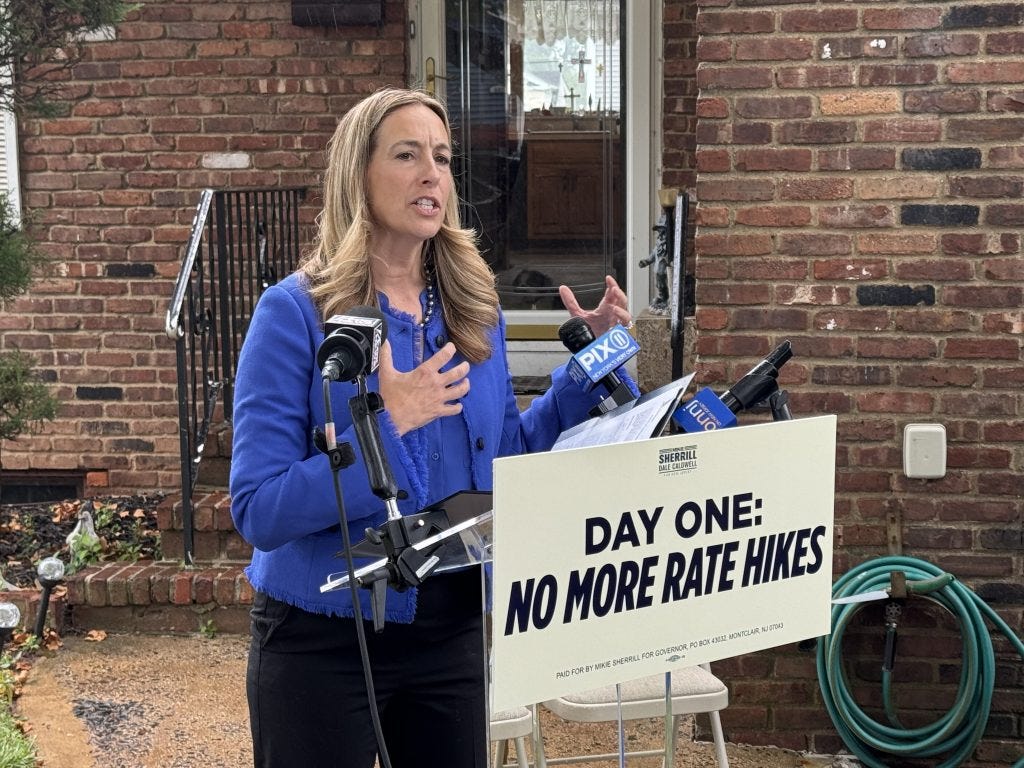 Sherrill says she'll freeze utility bills in first year as governor - New Jersey Globe Sherrill says she'll freeze utility bills in first year as governor - New Jersey Globe