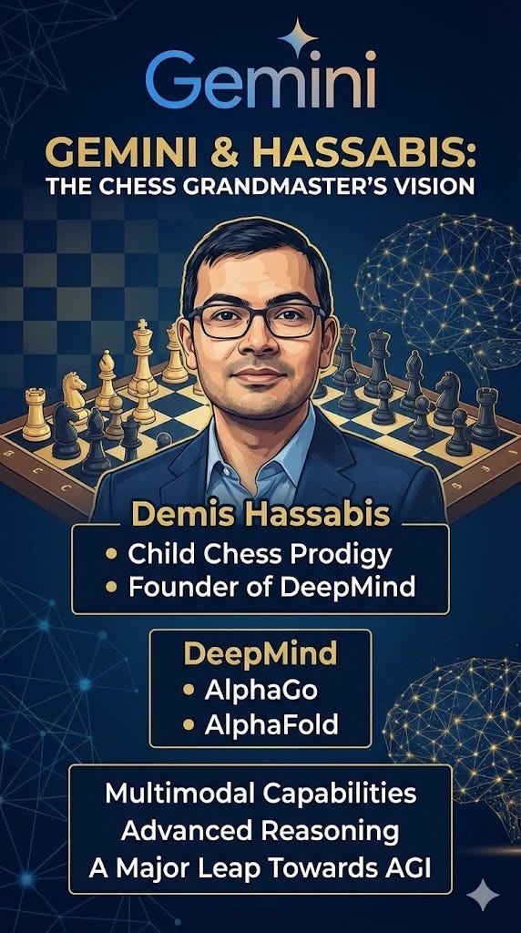 The "Thinking" Bar Is Not a Loading Bar: How Demis Hassabis Built His PhD Thesis into Gemini