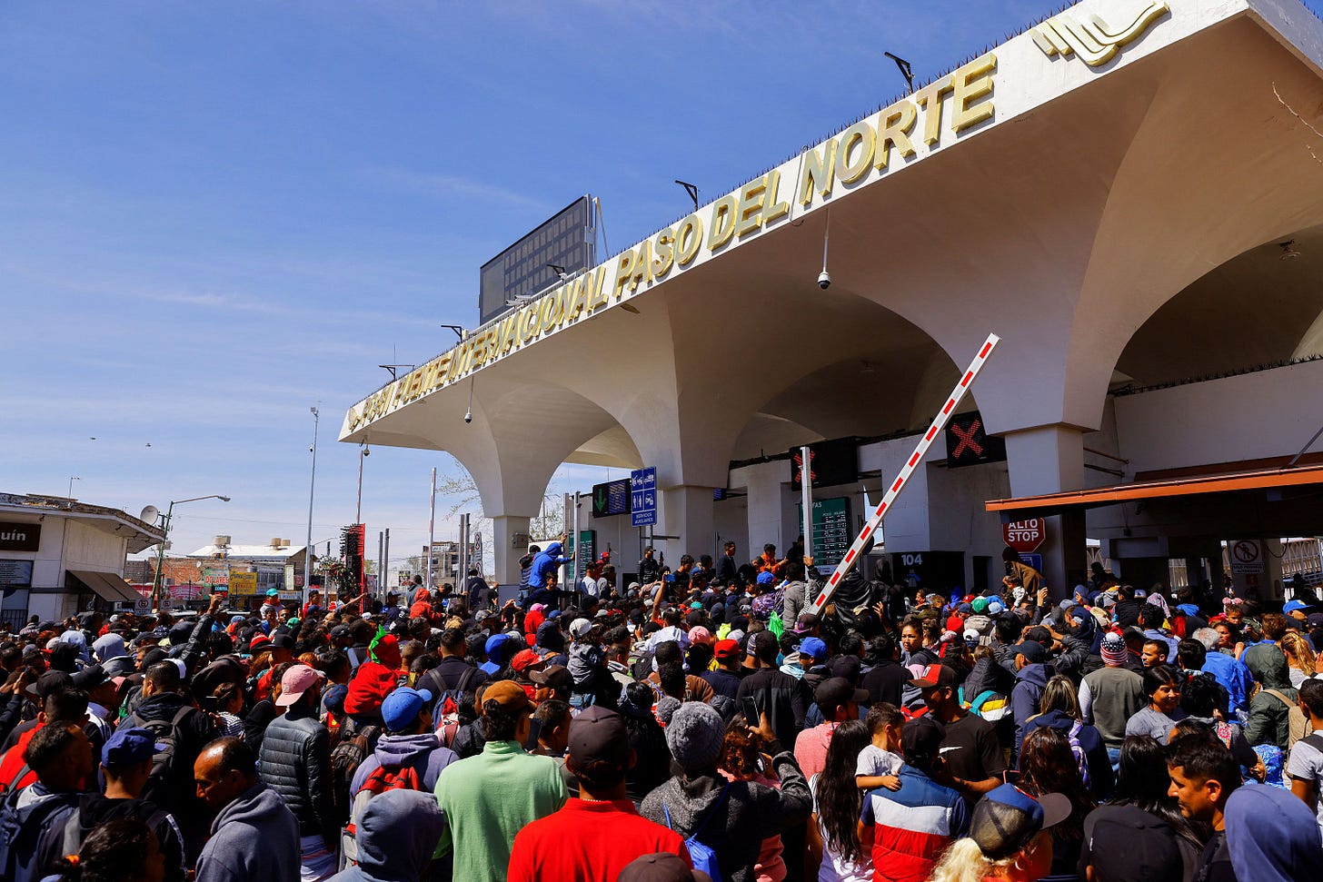 El Paso, Texas border entry
