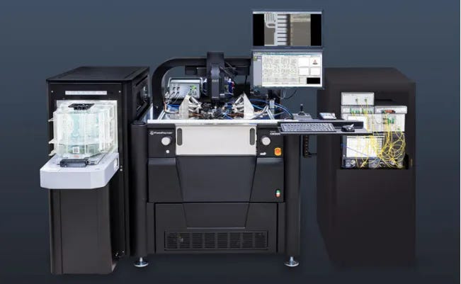 シリコンフォトニクスIC試験装置