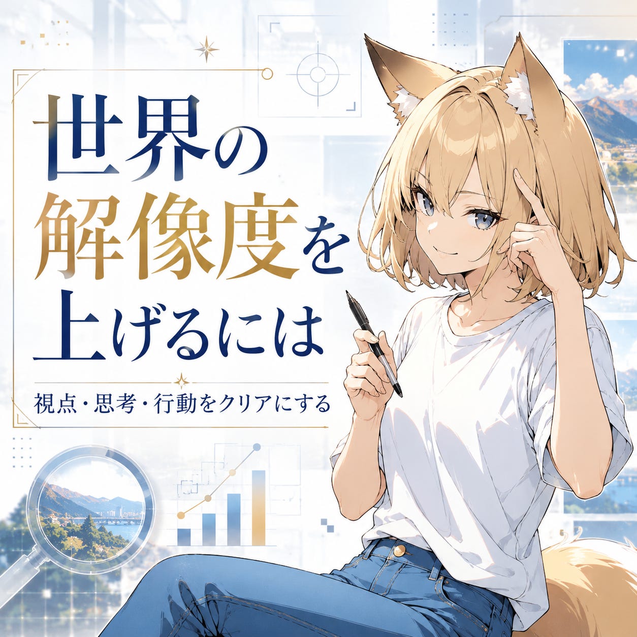  世界の解像度を上げるには