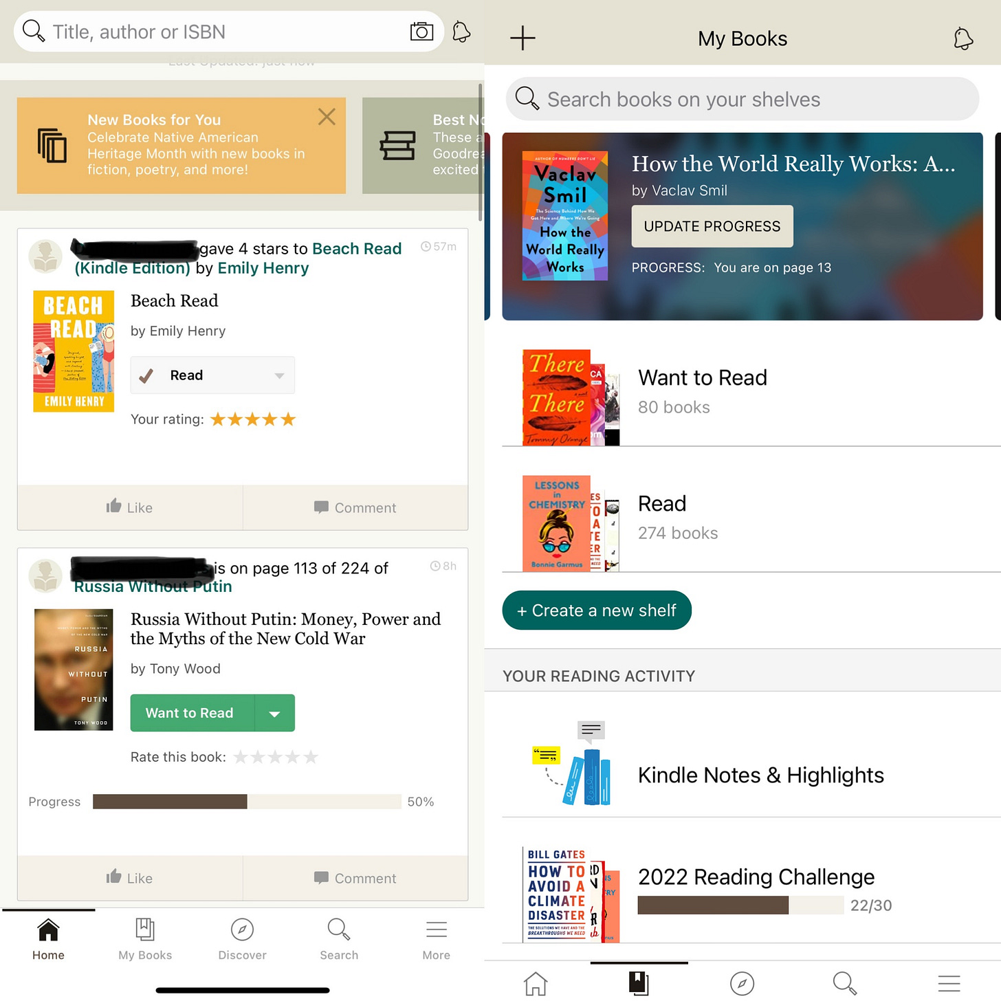 Goodreads-Feed
