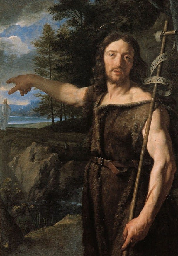 (Right) Philippe de Champaigne : Saint Jean-Baptiste wikidata:Q136464585