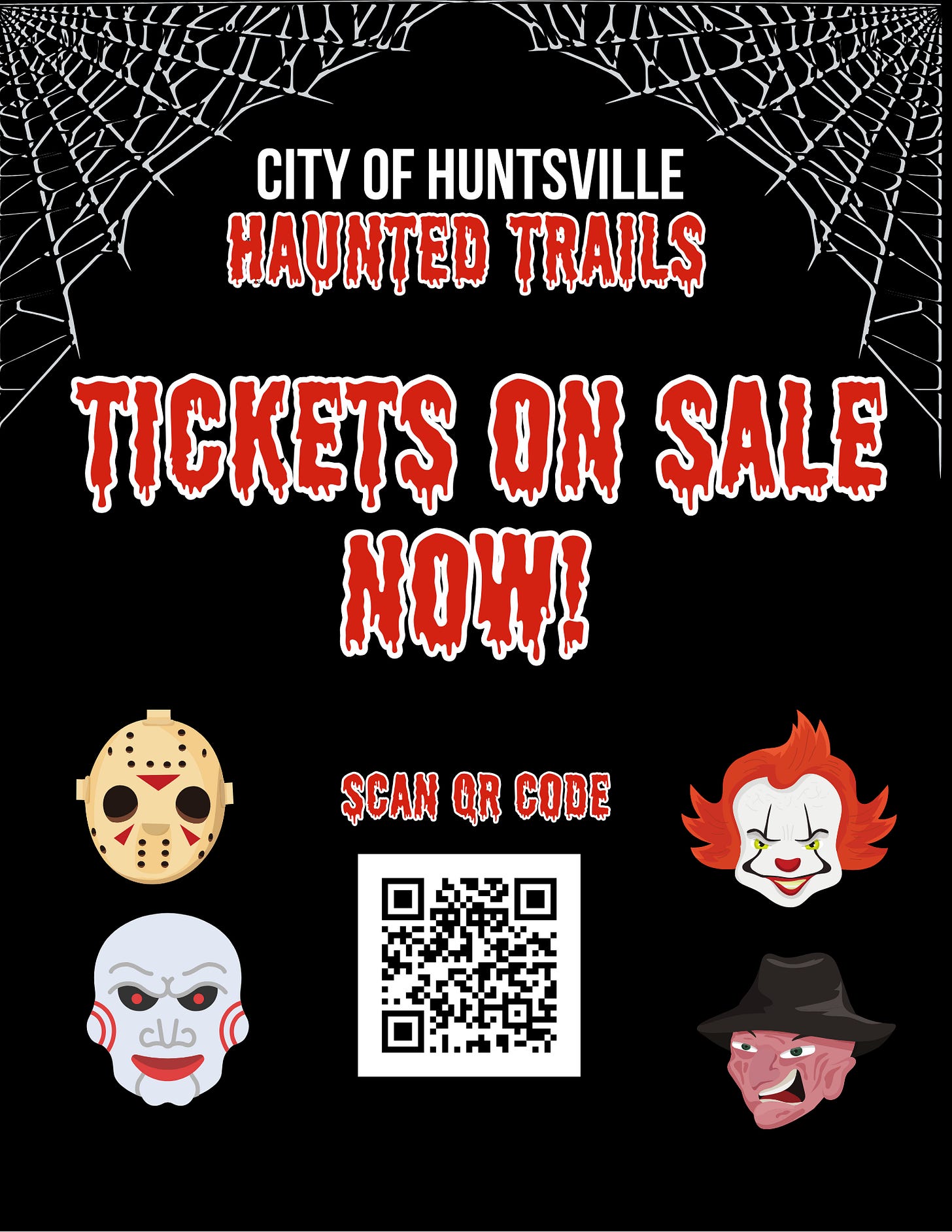 City of Huntsville Haunted Trails