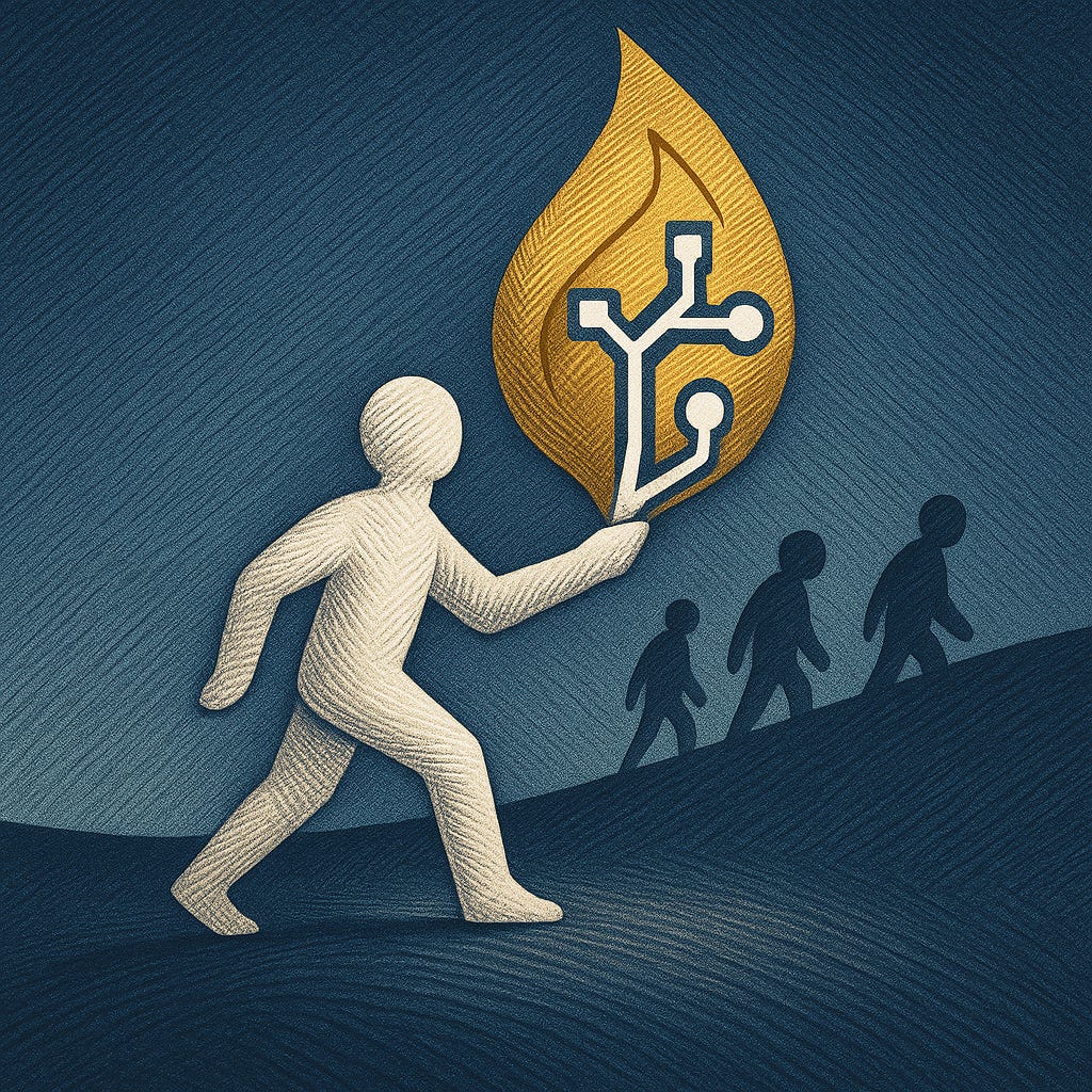 The Smile Curve of AGI: Why Artificial Intelligence May Still Bend Toward Wisdom