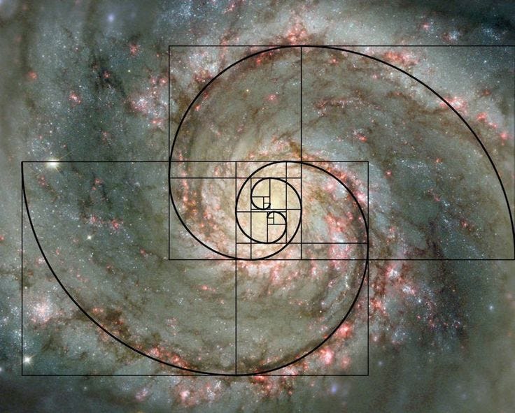 This may contain: an image of a spiral in the middle of space