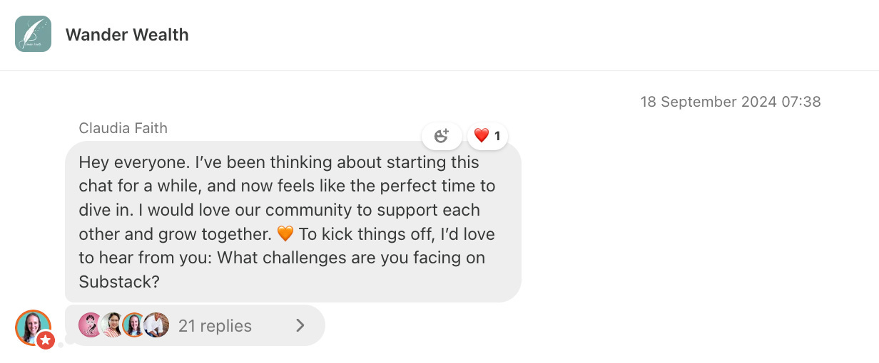 My Substack Chat System. Here's How It Works + Templates to Make It ...