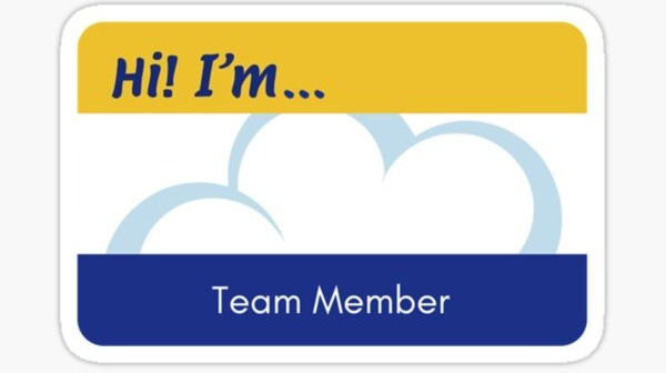 Superstore Blank Name Tag " Sticker for Sale by DonYourFit | Redbubble