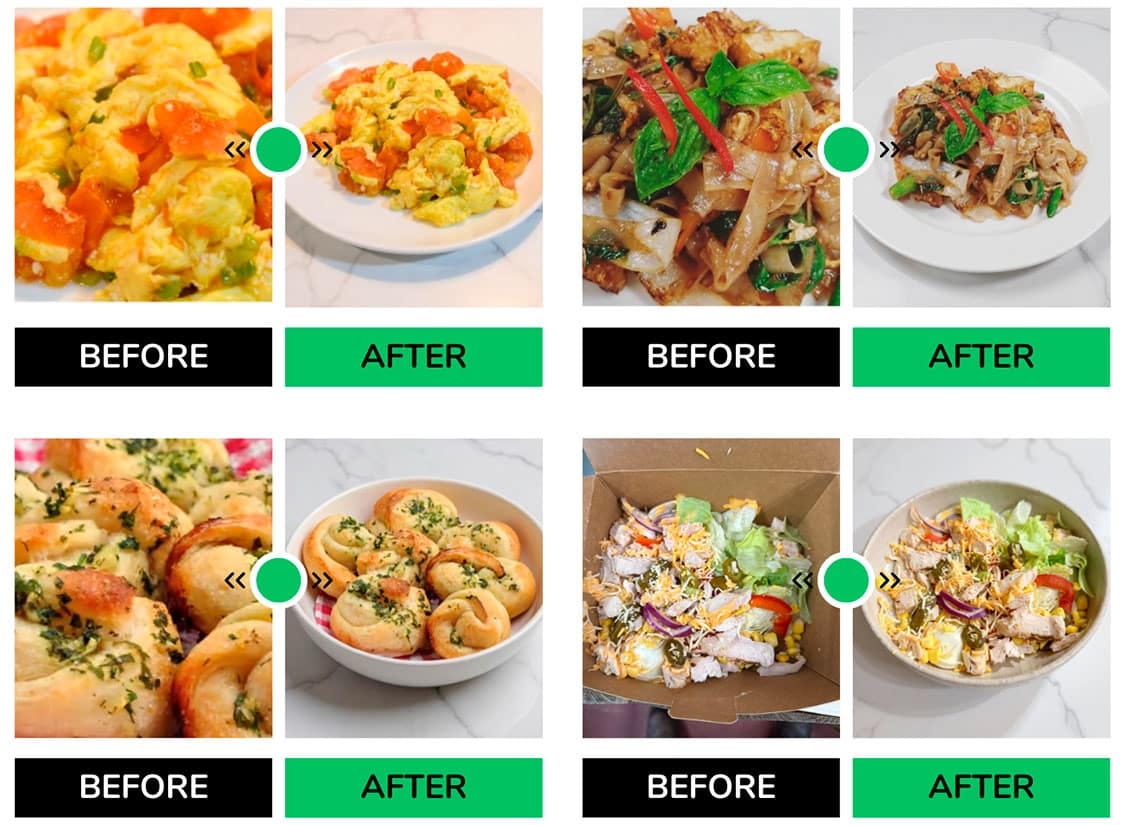 Uber Eats e IA para mejorar el aspecto de la comida que pides