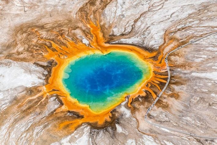 Yellowstone geyser basin