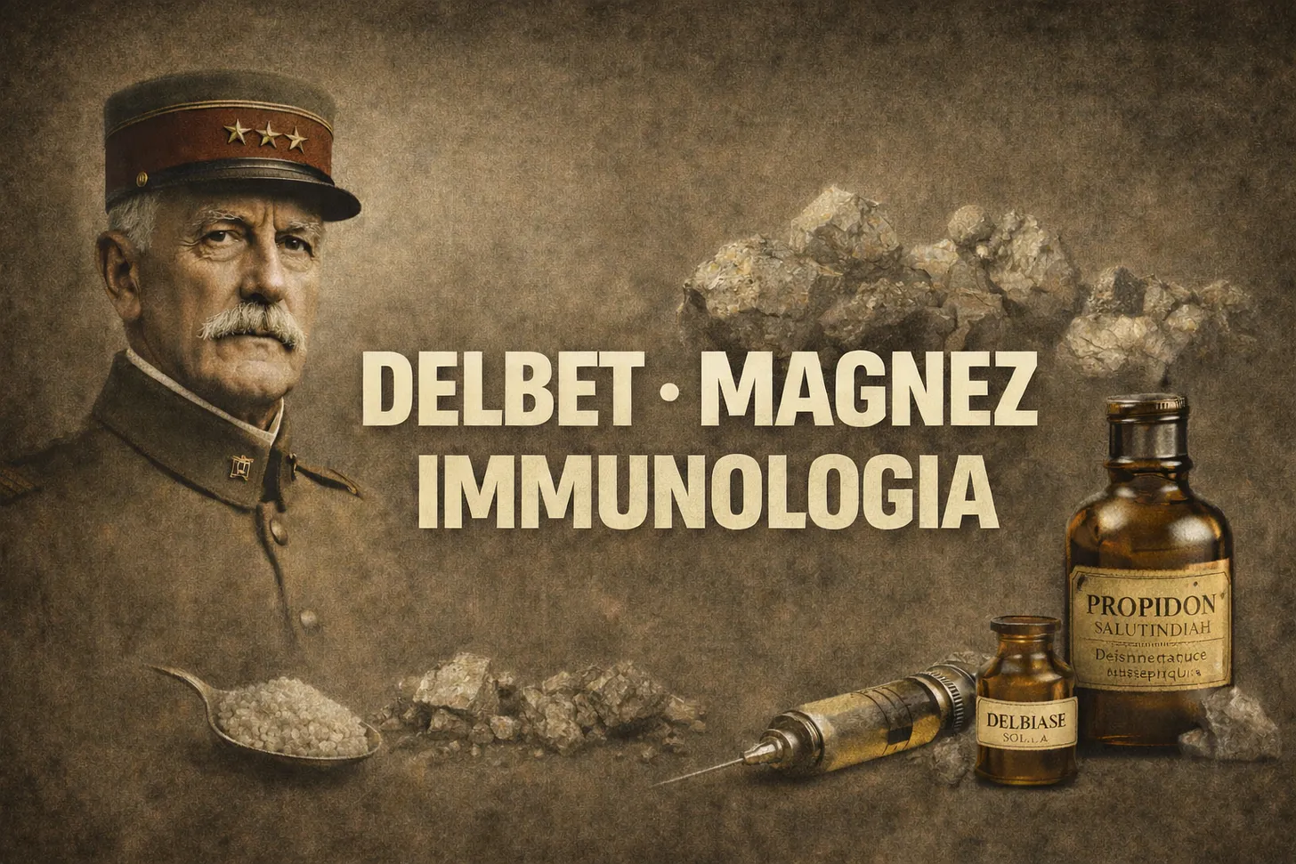 Magnez i immunologia: Pierre Delbet i biologia odporności przed erą antybiotyków