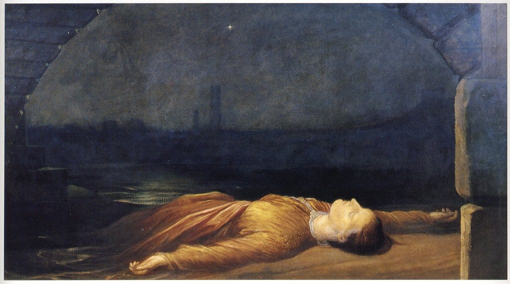 Found Drowned by George Frederic Watts – my daily art display