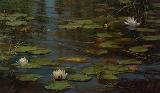 Placido, 28 x 48", Oil, © Mary Pettis Placido, 28 x 48", Oil, © Mary Pettis