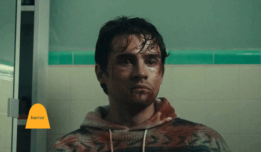 Michael Johnston in a scene of "Obsession"