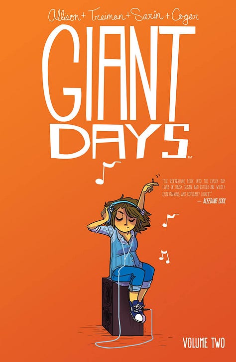 Cómic Giants Days Vol 1 - Vol 2 - Vol 3