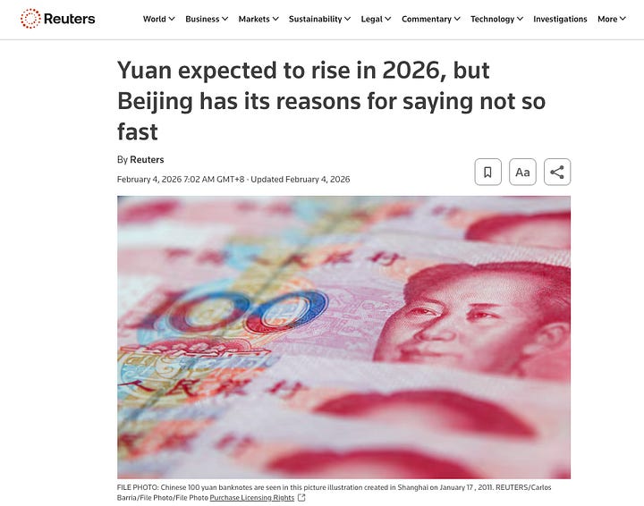 https://www.reuters.com/business/finance/yuan-expected-rise-2026-beijing-has-its-reasons-saying-not-so-fast-2026-02-03/