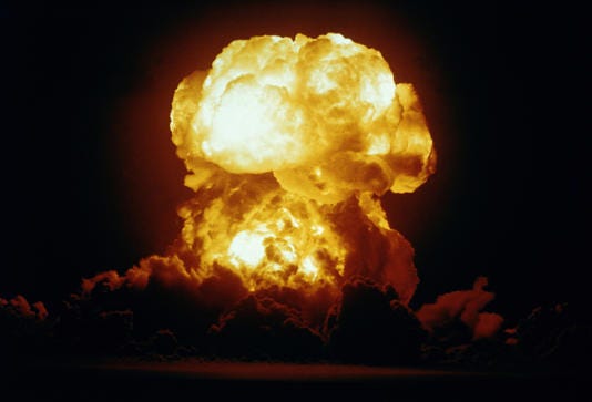 A nuclear attack would be devastating (Picture: Getty)
