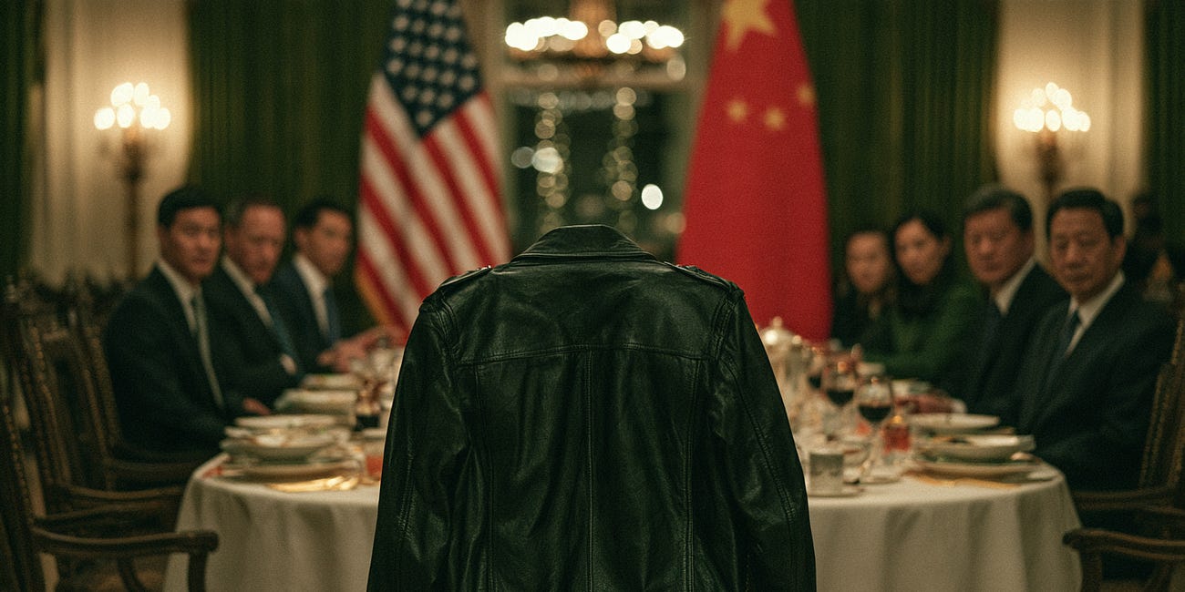 Capitalist Insider: Trump to seat Huang at Xi’s table on Thursday. Nvidia is already rising