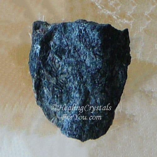 Deep Blue Eckermannite crystal