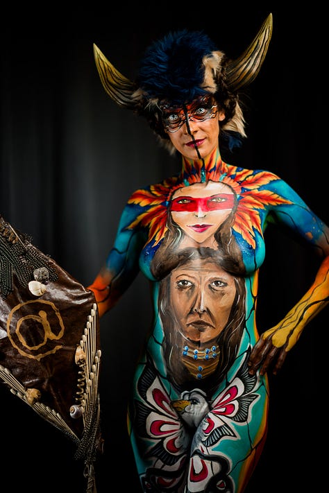 8 entries for World Bodypainting Festival Photo Competition Category Bodypainting