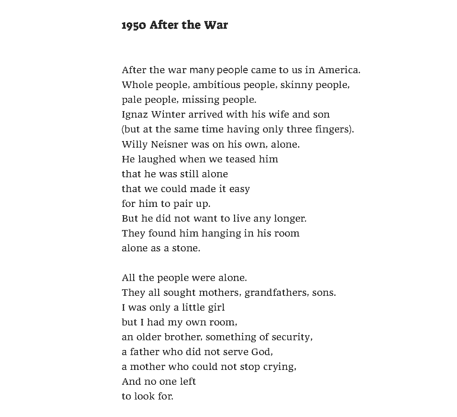 The Poetry of Vicarious Witness - by Aviya Kushner