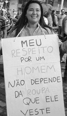 então pfv, me respeite também independente da roupa que eu uso então pfv, me respeite também independente da roupa que eu uso