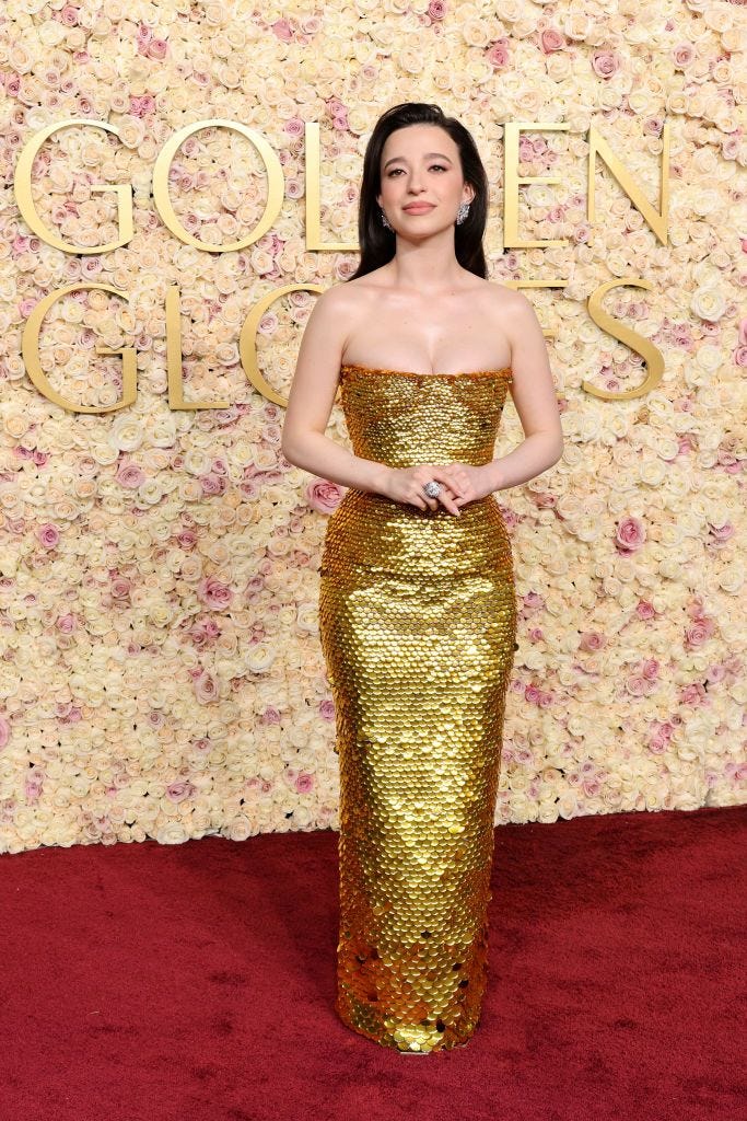 Mikey Madison, 2025 Golden Globes