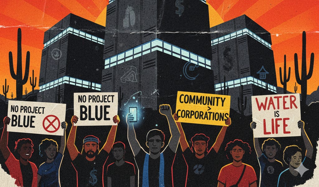 The Fight Continues: Project Blue Triad Expands Despite Mass Resistance ...