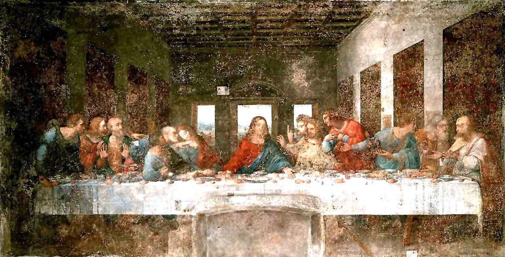 Leonardo Last Supper wall Leonardo Last Supper wall