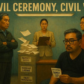 Civil Ceremony, Civil War