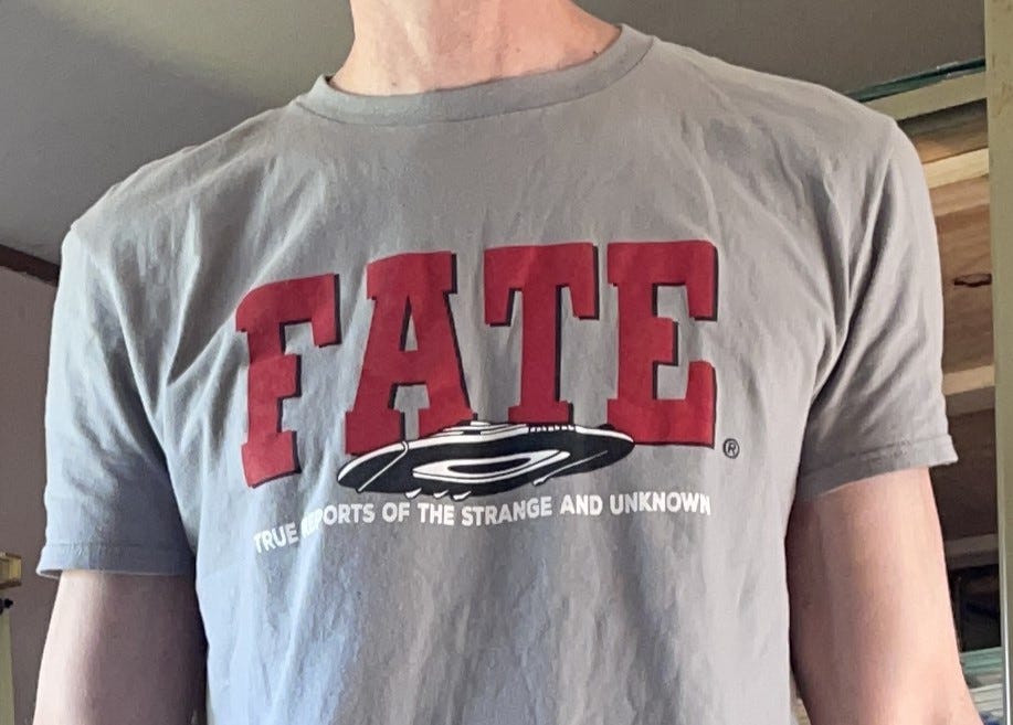 I quit my corporate job to carry the mantle of FATE Magazine, Part 1