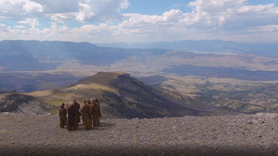 A group of monks in the mountains near Meeteetse, Wyoming, are building a Gothic monastery using cutting-edge technology. They’ve adapted CNC machines to carve stone that looks like it could’ve been sculpted 1,000 years ago. A group of monks in the mountains near Meeteetse, Wyoming, are building a Gothic monastery using cutting-edge technology. They’ve adapted CNC machines to carve stone that looks like it could’ve been sculpted 1,000 years ago.