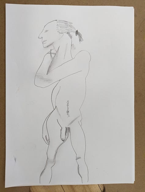 male nude life drawings in cardiff aberdare