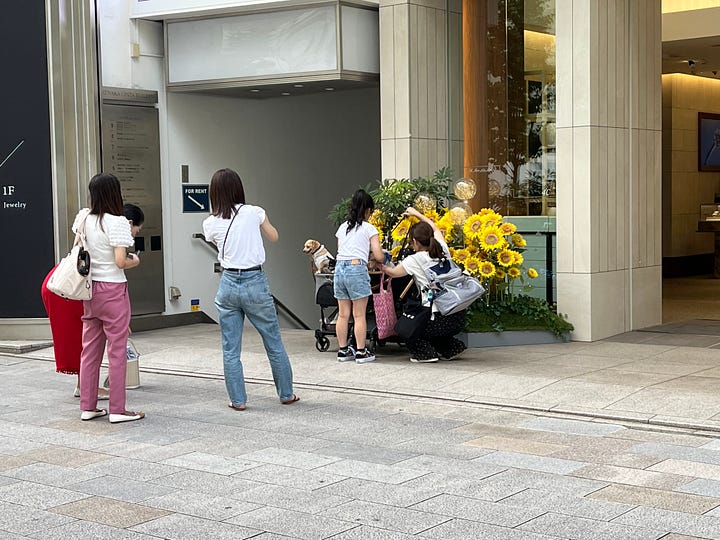 Photos of Ginza in Tokyo