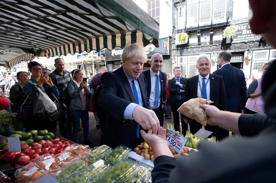 Boris Johnson heckled during speech in Rotherham hours after angry  confrontation on walkabout in Doncaster | London Evening Standard | The  Standard
