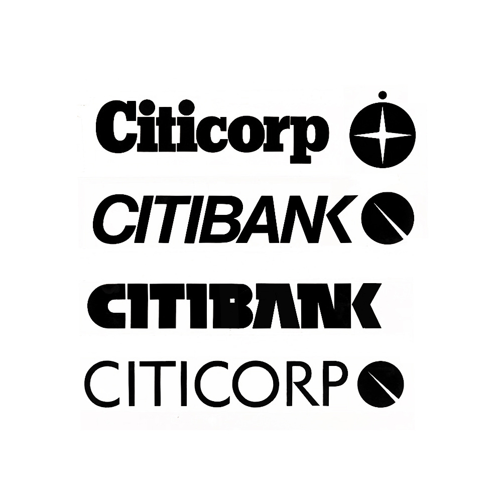 【美品】オリンピアコス ガレッティ #7 希少モデル Citibank ロゴ Citibank Logo, 1975 – Logo Histories - by Richard Baird
