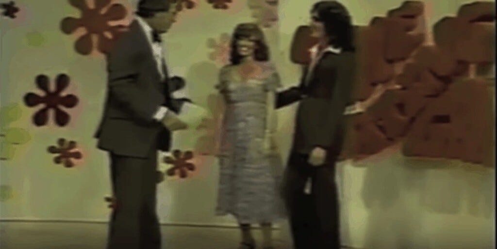 Alcala won on The Dating Game but the bachelorette never went on the date. Source: Youtube.com