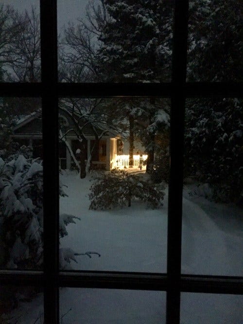 snow morning snow morning