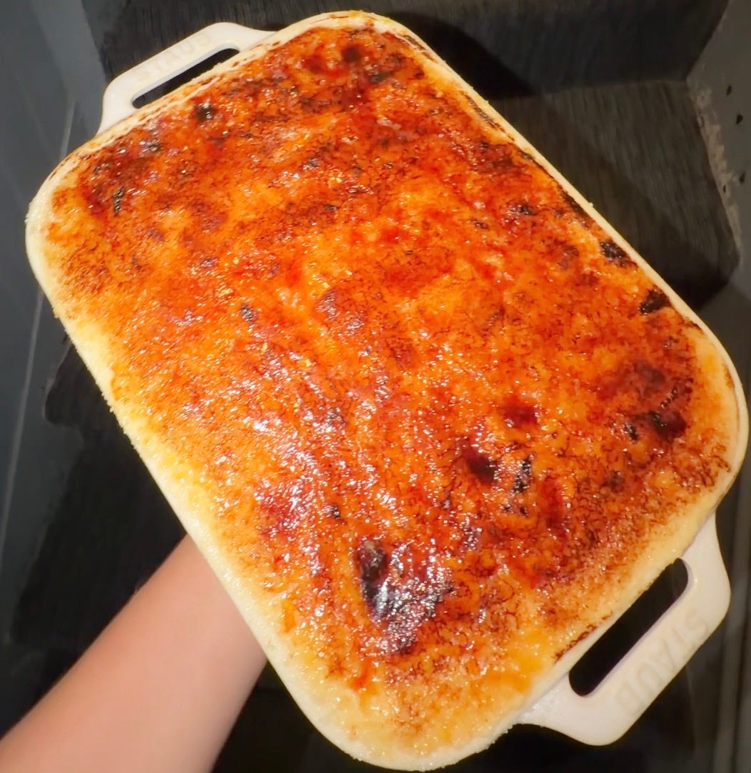 Shallow Fetch Crème Brûlée Tiramisu - by Grace Fahey - The Crumb Club