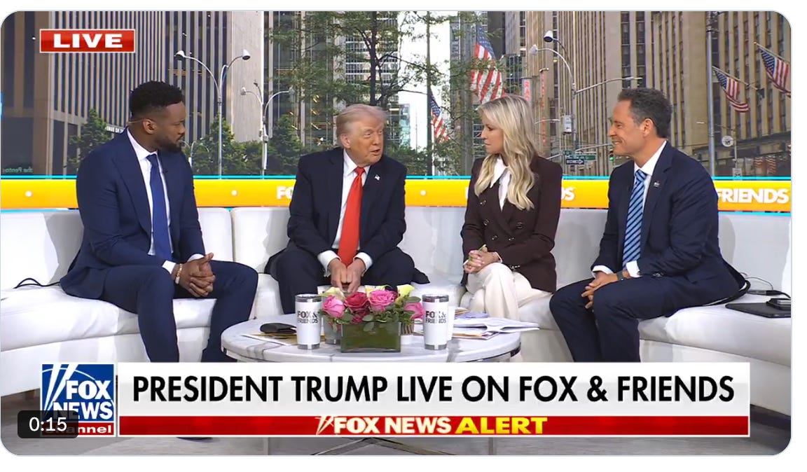 Trump Says Kirk Shooter "In Custody"