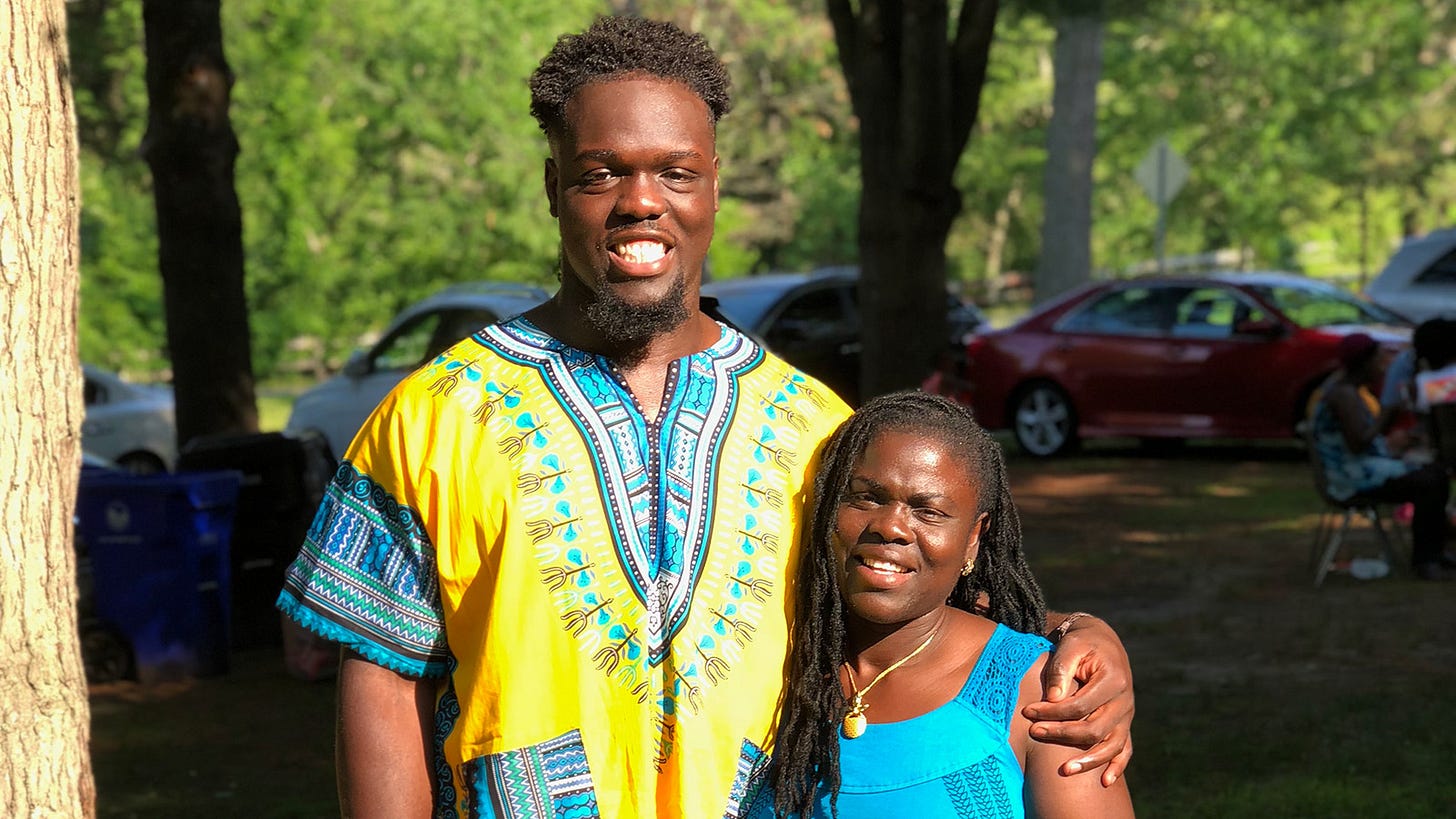 Paye Gains Strength to Excel from Mom and Her Special Gift