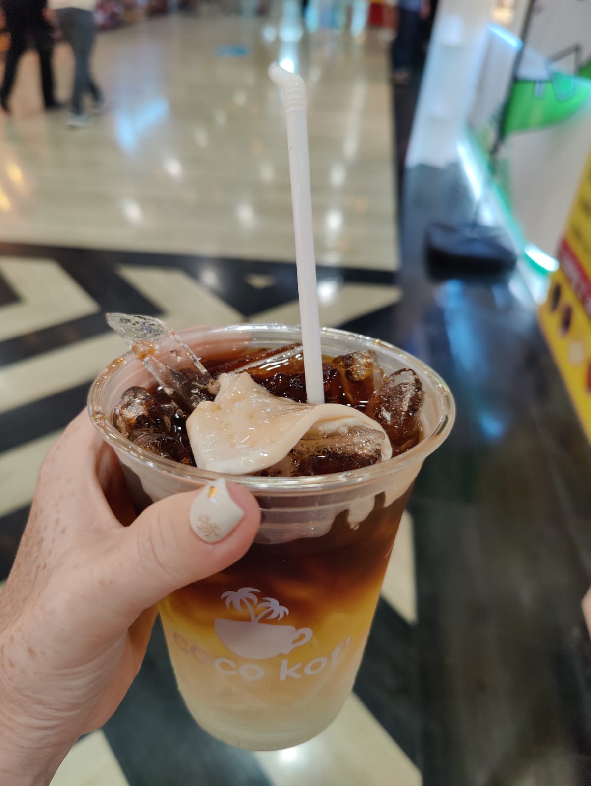 young coconut americano