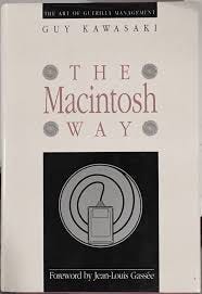 Book cover images: Insanely Great, The Third Apple, The Macintosh Way