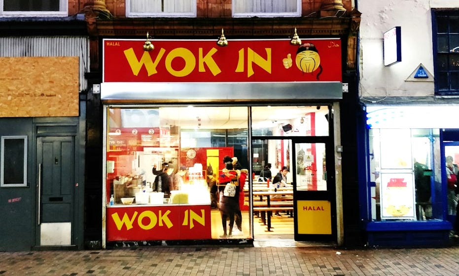 Wok In store Wok In store