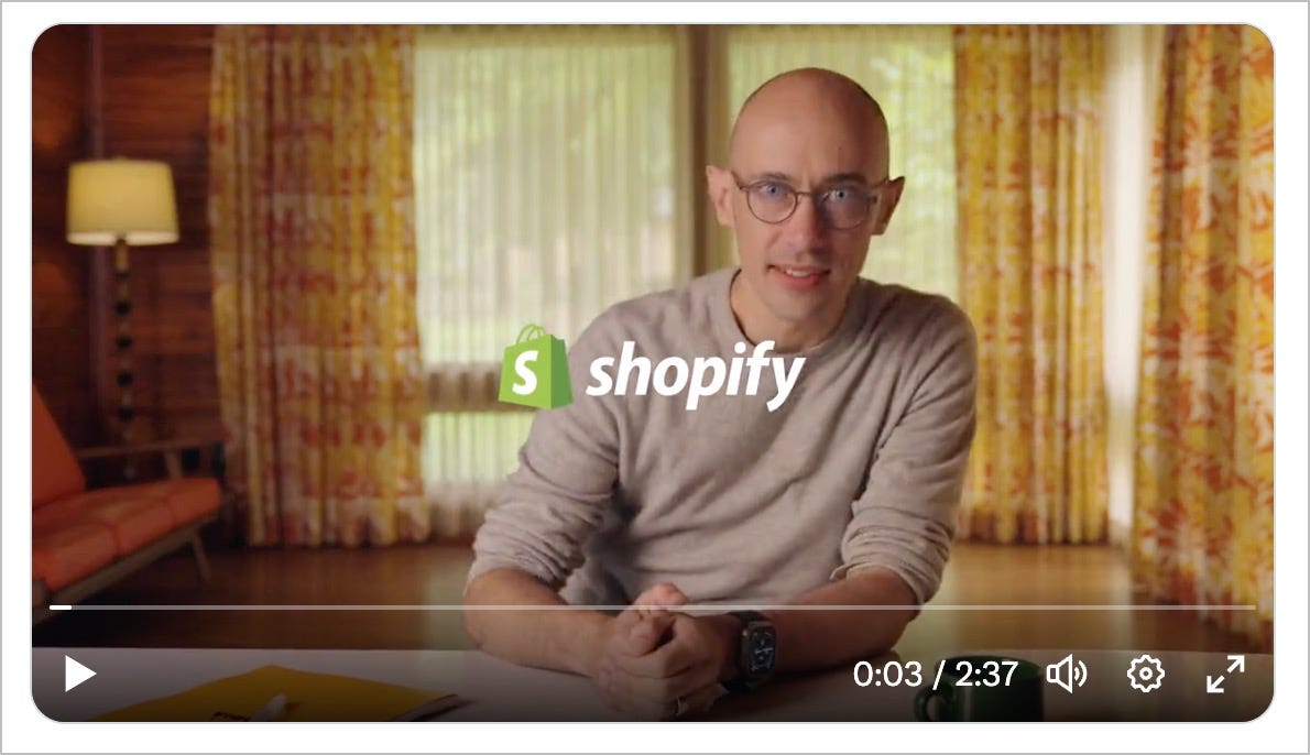vídeo de Tobi de Shopify vídeo de Tobi de Shopify