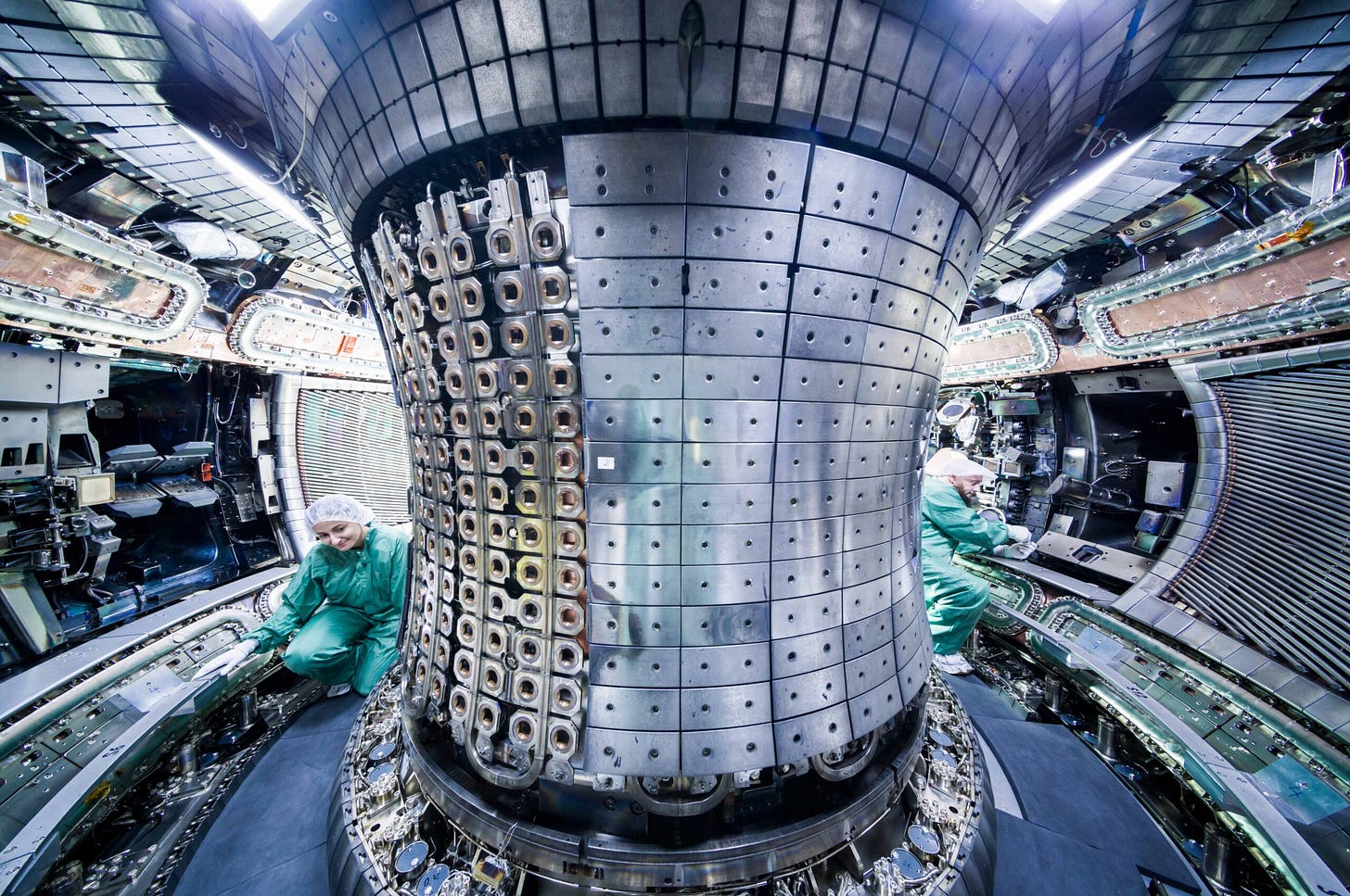 undefined - Maintenance work in the vacuum vessel of the ASDEX Upgrade fusion experiment in Garching, Germany; credit: MPI for Plasma Physics / Jan Hosan undefined - Maintenance work in the vacuum vessel of the ASDEX Upgrade fusion experiment in Garching, Germany; credit: MPI for Plasma Physics / Jan Hosan