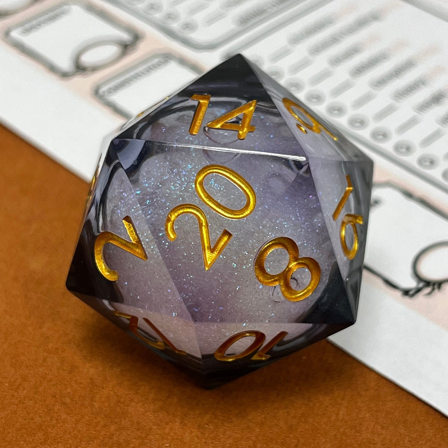 Surf Rider, Liquid Core DnD D20 (Chonk)