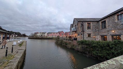 Images of Exeter Quayside - details below