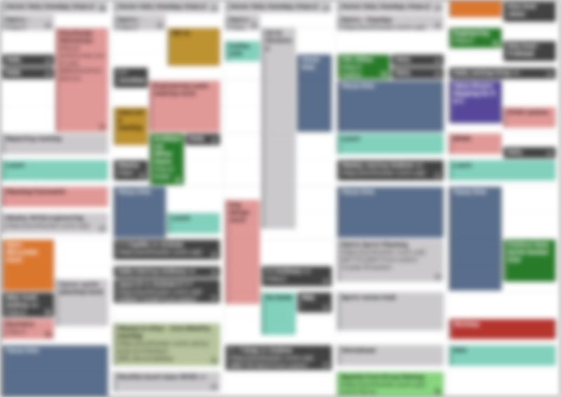 Calendar Tetris Calendar Tetris