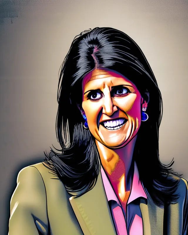 crazed nikki haley